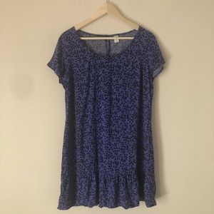 old navy printed shift dress